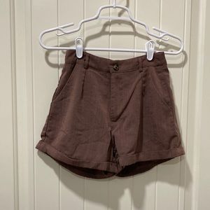 xxs linen shorts